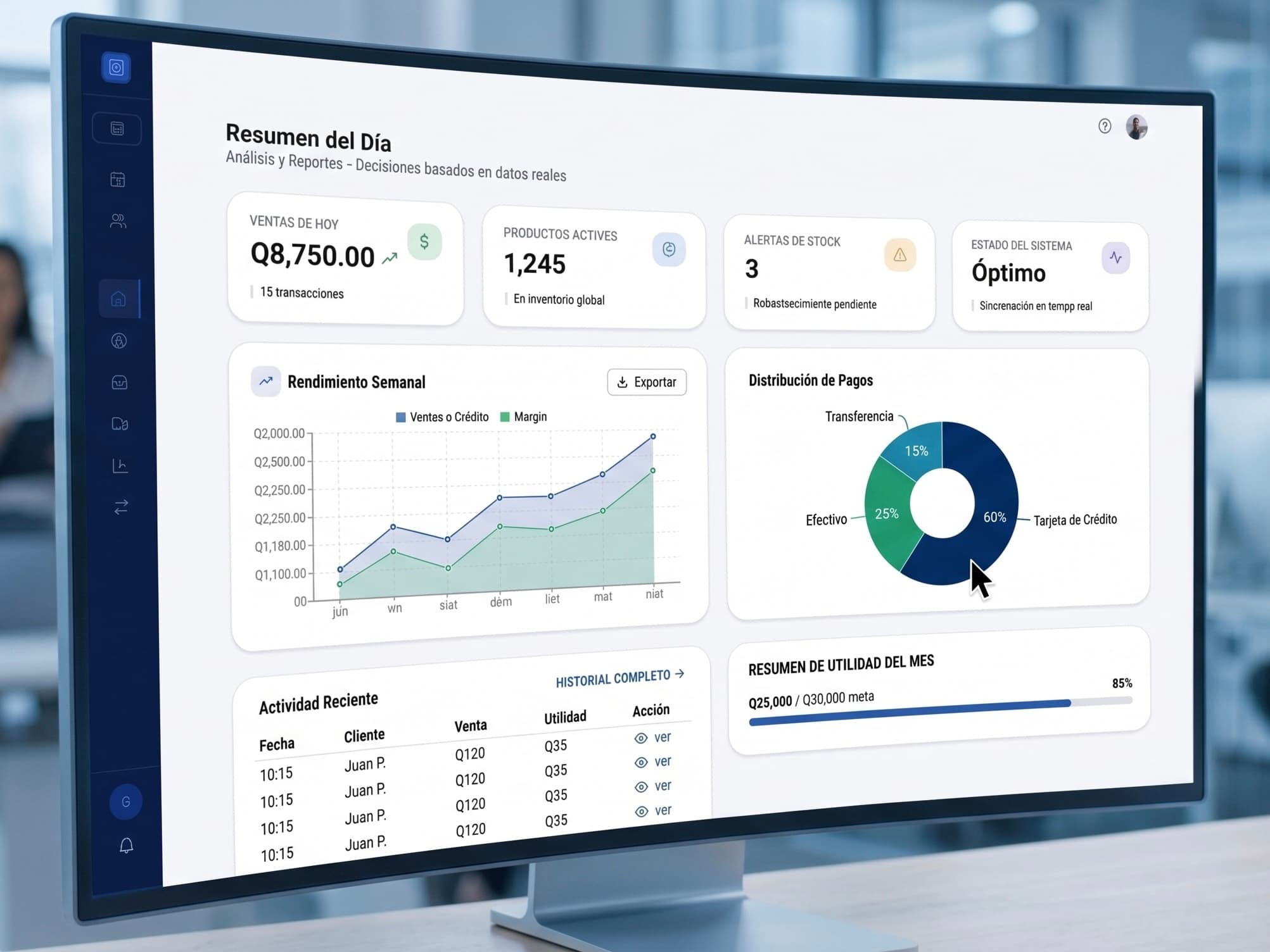 Decisiones basadas en datos reales