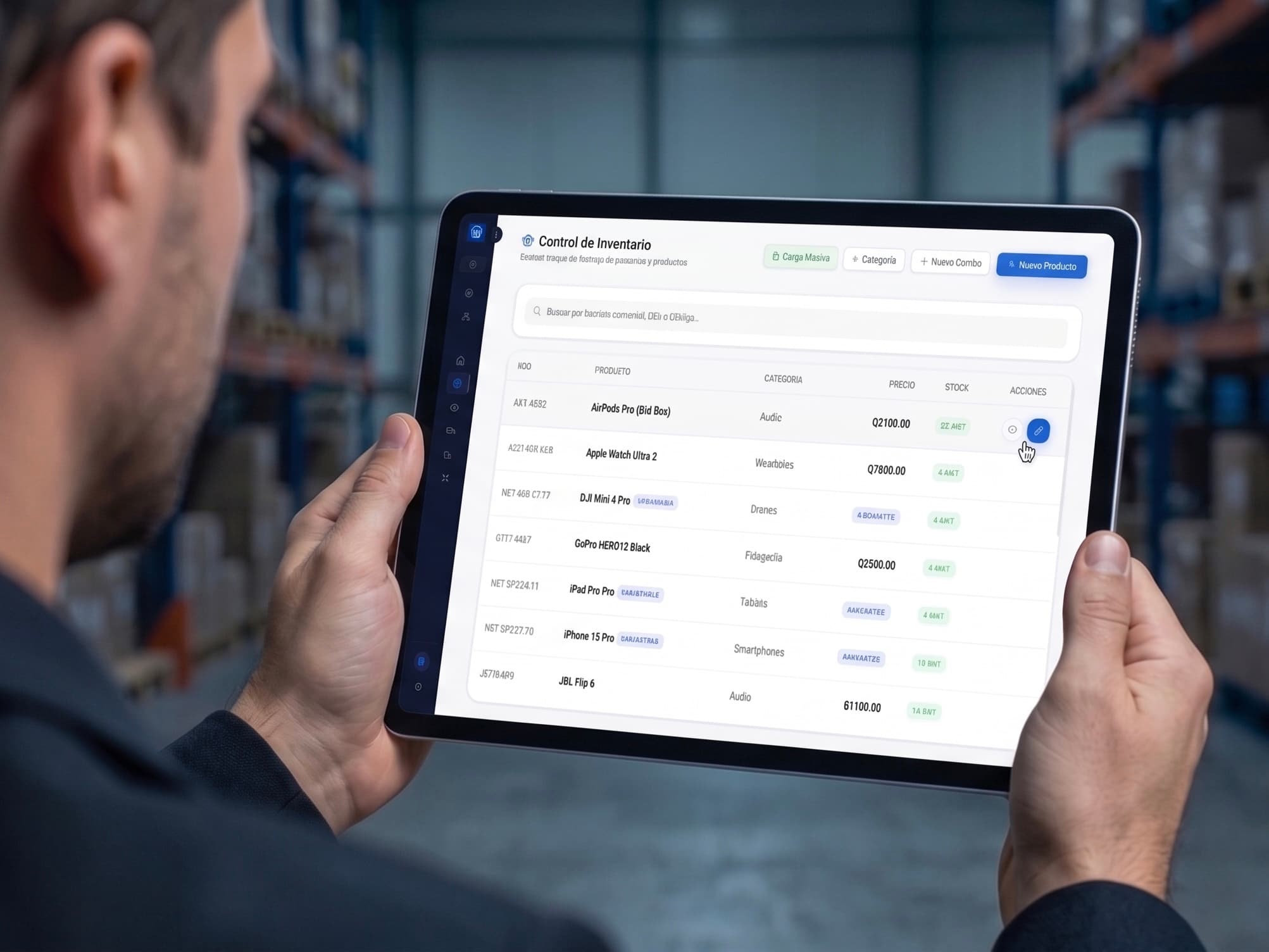 Control total de tu inventario